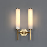 Marble Solid Brass Sconce Wall Lights Bathroom Lights Vanity Lighting Mid Century Sconce