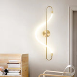 Modern Minimalist Twisted Wall Lamp LED