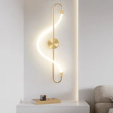 Modern Minimalist Twisted Wall Lamp LED