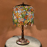 14Inch Flowers Tiffany Table Lamps Vintage Stained Glass -Home Decor