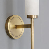 Marble Solid Brass Sconce Wall Lights Bathroom Lights Vanity Lighting Mid Century Sconce