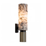 Modern Cylinder Marble Wall Sconce Indoor Decorative Lighting