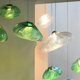 Fiberglass Clouds Minimalist Glass Pendant Light Lamp Simple Ceiling Hanging Lamp Fixture