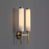 Marble Solid Brass Sconce Wall Lights Bathroom Lights Vanity Lighting Mid Century Sconce