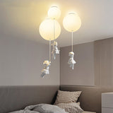 Angel Child Chandelier Pendant Light Decorative Ceiling Light for Kids' Room or Nursery