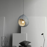 Creative Cave Resin Pendant Light - Modern Minimalist Irregular Shape Hanging Light