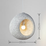 Creative Cave Resin Pendant Light - Modern Minimalist Irregular Shape Hanging Light