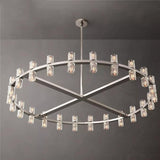 Customized LED Crystal Round Chandelier 36" 48" 60"