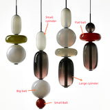 DIY Candy Candied Pebble Combo Pendant Colorful Glass Lights