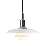 Dome Pendant Light Fixture Modern Style Metal Glass