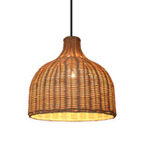 Hand-Woven Chandelier Wicker lamp  Farmhouse Chandelier