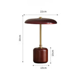 Retro Table Lamp Luxury Designer Brass Glass Atmosphere