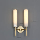 Marble Solid Brass Sconce Wall Lights Bathroom Lights Vanity Lighting Mid Century Sconce