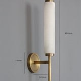 Marble Solid Brass Sconce Wall Lights Bathroom Lights Vanity Lighting Mid Century Sconce