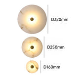 Modern LED Disc Marble Wall Sconce Indoor Decorative Lighting