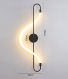 Modern Minimalist Twisted Wall Lamp LED