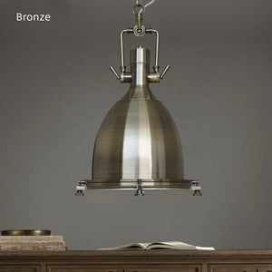 Industrial Dome Vintage Inspired Metal Pendant Lighting