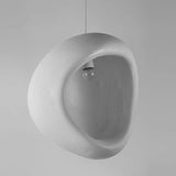 Modern Artisan Design Biomorphic Polystyrene Pendant Lights Pod-like Shape