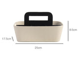 Modern Desktop & Remote Control Organizer, Portable Storage Bin