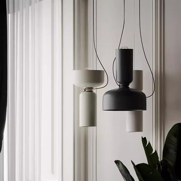 Modern Dumbbell Iron Farmhouse Pendant Lighting