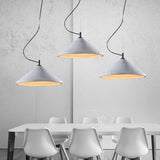 Modern Minimalist Concrete Pendant Light - Cone Shade, Industrial Chic