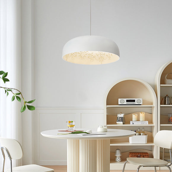 Modern Resin Minimalist Pendant Light - French Design Inspired - Ideal for Dining Room, Kitchen Island, Living Room