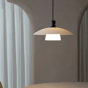 Nordlux Verona Pendant Lighting Extremely Simple White UFO Glass