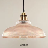 Vintage Industrial Glass Pendant Light Ceiling Light