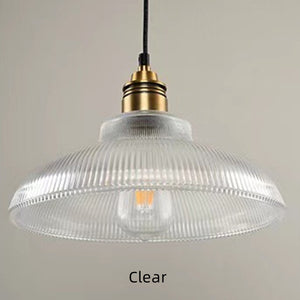 Vintage Industrial Glass Pendant Light Ceiling Light