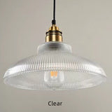 Vintage Industrial Glass Pendant Light Ceiling Light