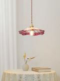 Colorful Modern Art Decor Flower Glass Pendant Light