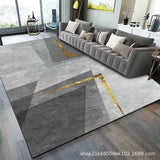 Modern High-end Simplicity Minimalist Beige Designed Area Rug Abstract