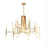 36-Lights Luxurious Acrylic Chandelier Ambient Light Painted Living Room G4 / LED Integrated - heparts