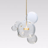 1/3 Light Bubble Globe Glass Novelty Sputnik Chandelier Ambient Light Painted Finishes Metal Glass Creative LED - heparts