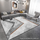 Modern High-end Simplicity Minimalist Beige Designed Area Rug Abstract