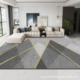 Modern High-end Simplicity Minimalist Beige Designed Area Rug Abstract